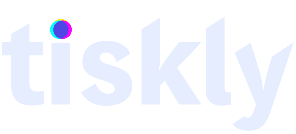 Tiskly logo.